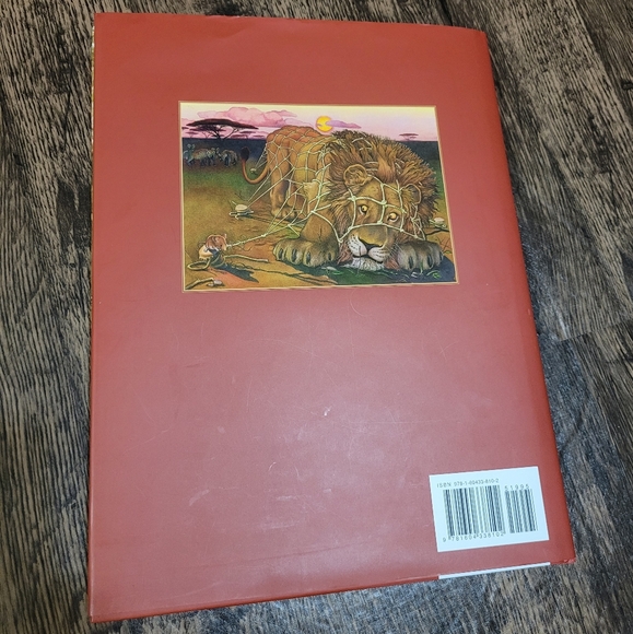 Hardcover Classic Edition Aesop's Fables Book - Picture 4 of 5